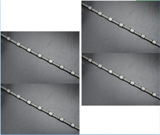 11.0MM Fast Cutting Diamond Wire Saw Stone Cutting